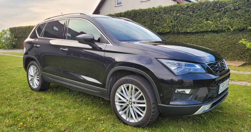 Seat Ateca cena 84000 przebieg: 155000, rok produkcji 2016 z Brodnica małe 211